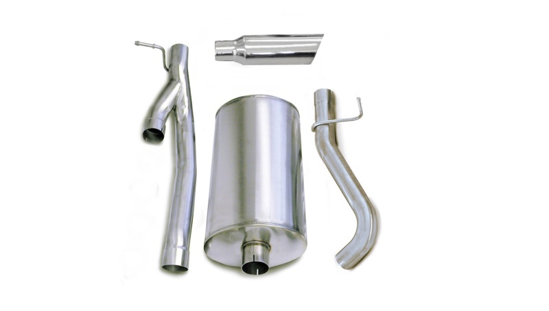 Chevrolet Silverado Performance Exhaust - CORSA Performance - Cat-Back Sport - Polished - `03-`06
